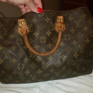 Authentic Louis Vuitton Speedy 35 Bag